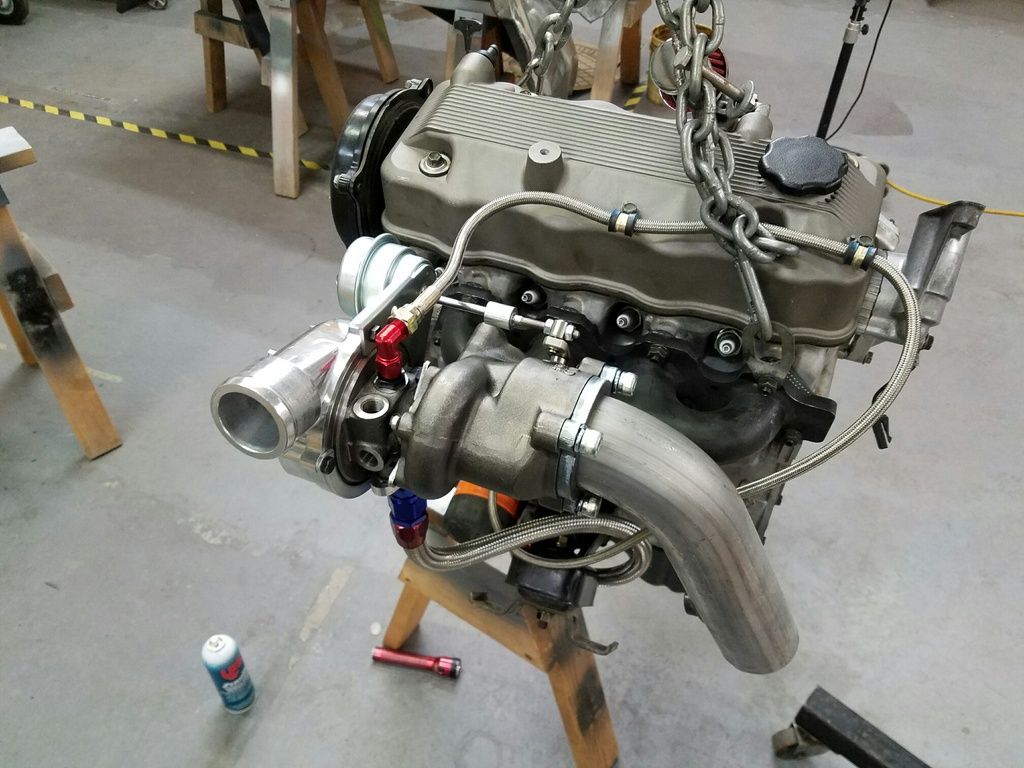 ZOR turbo kit for a 1.3 Pirate 4x4